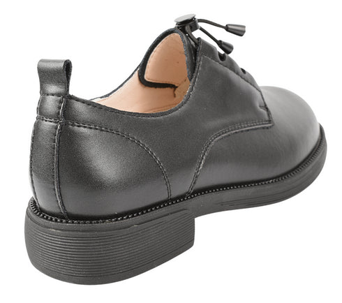 Pantofi casual, dama, GALLOP, GA 2303 negru, piele naturala